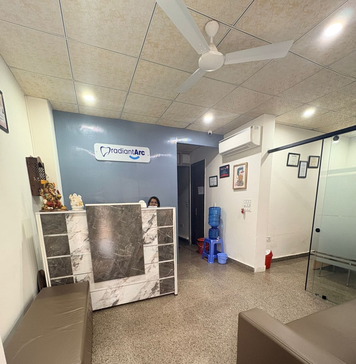 Premium placeholder image of a clean and modern dental clinic interior