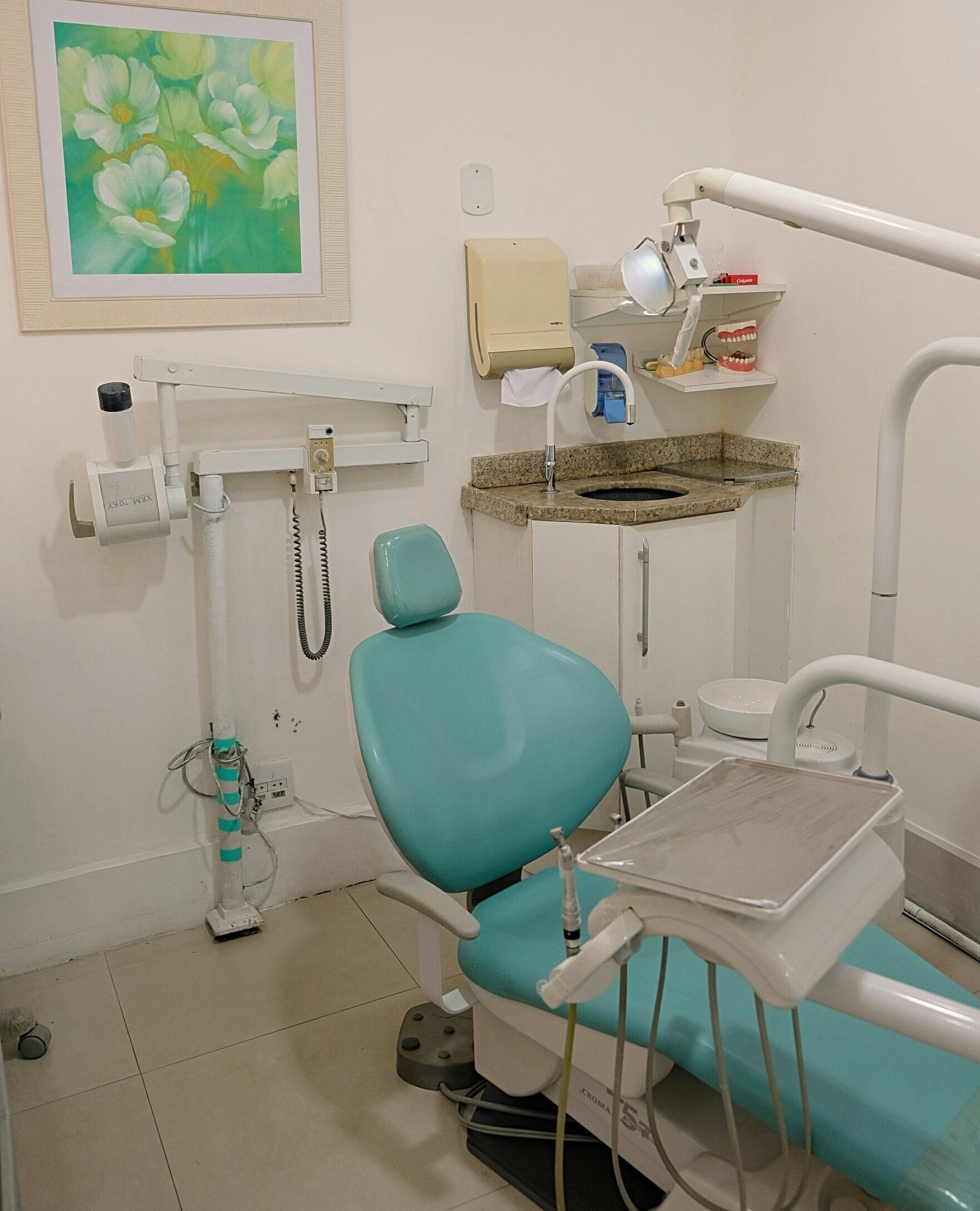 Interior of Radiant Arc Dental Clinic with dental chair and treatment area