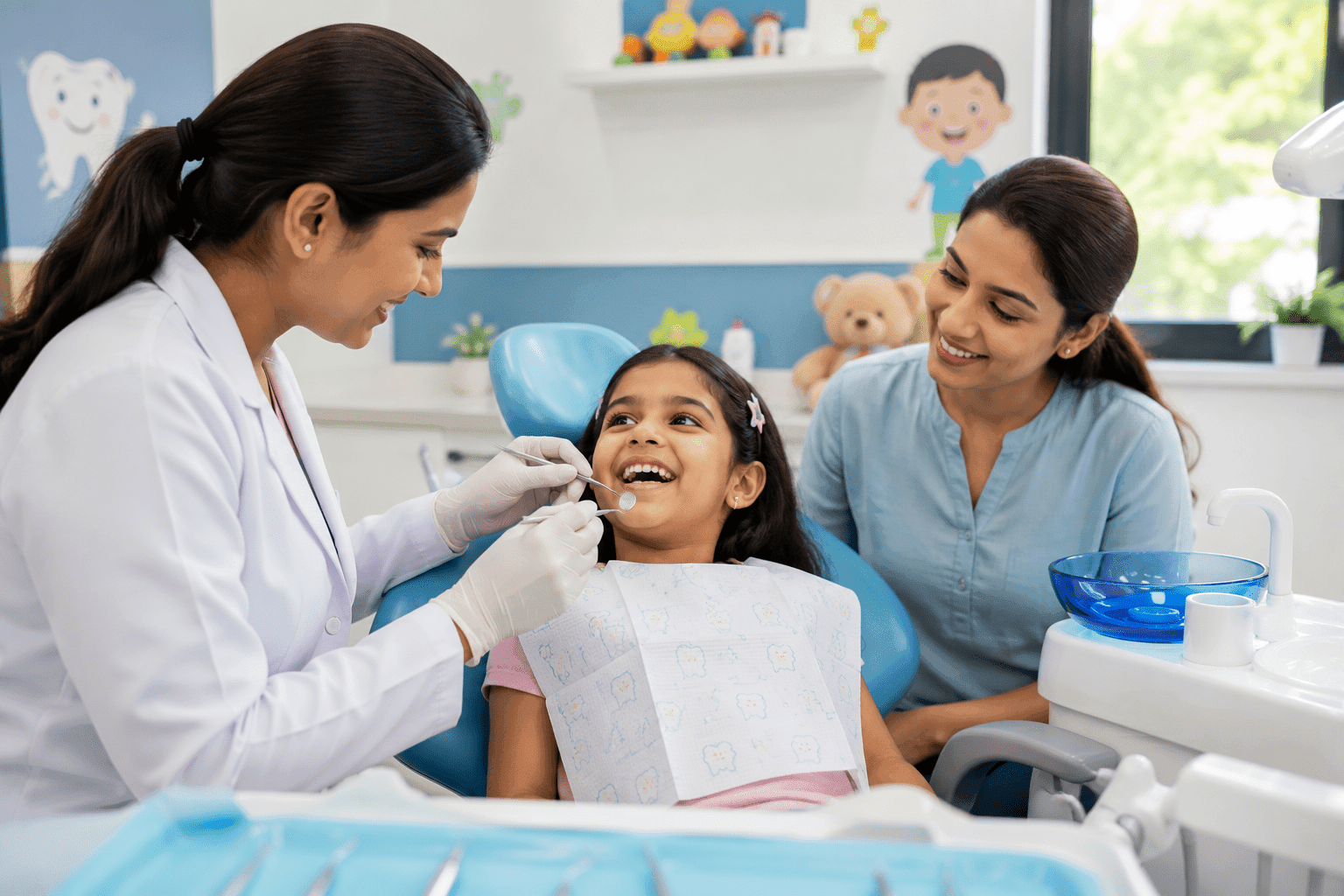 Gentle pediatric dental care